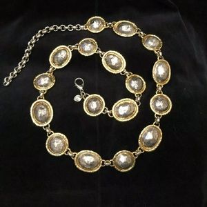 VTG Edouard Rambaud Paris 80s Statement Chain Belt